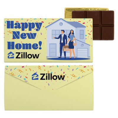 Embossed Chocolate 3 Bar Envelope