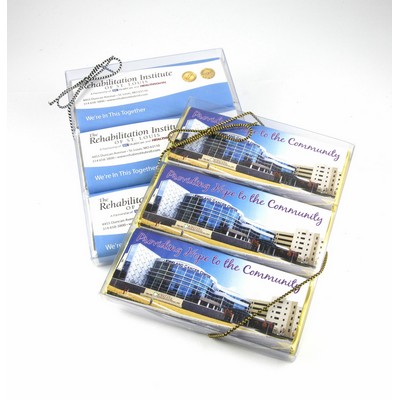 1¾ Oz. Three Wrapper Bar Gift Box